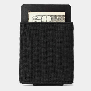 NOMATIC Wallet in black with leather tab#color_black-with-leather-tab