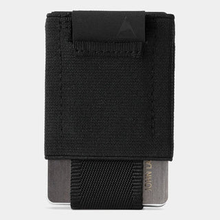 NOMATIC Wallet in black with black tab#color_black-with-black-tab