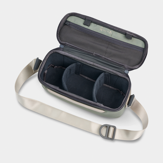 Empty Sage Luma Camera Sling 9L View #color_sage