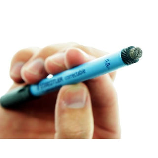NOMATIC Staedtler Lumocolor Correctable Whiteboard Pen, close-up of the felt eraser tip held in hand